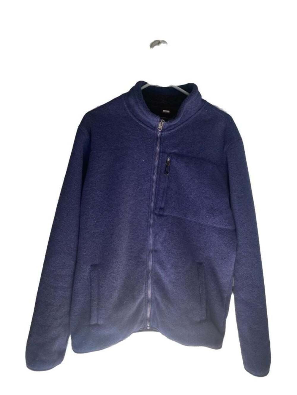 32 Degrees Heat Full Zip Fleece Jacket Men's Size Large Blue